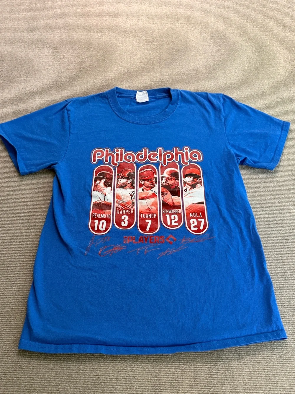 Philadelphia Phillies “Top Players” Graphic Tee – Youth XL